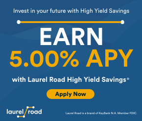 Invest in your future with High Yield Savings.  Earn 4.80% APY with Laurel Road High Yield Savings.  Apply Now